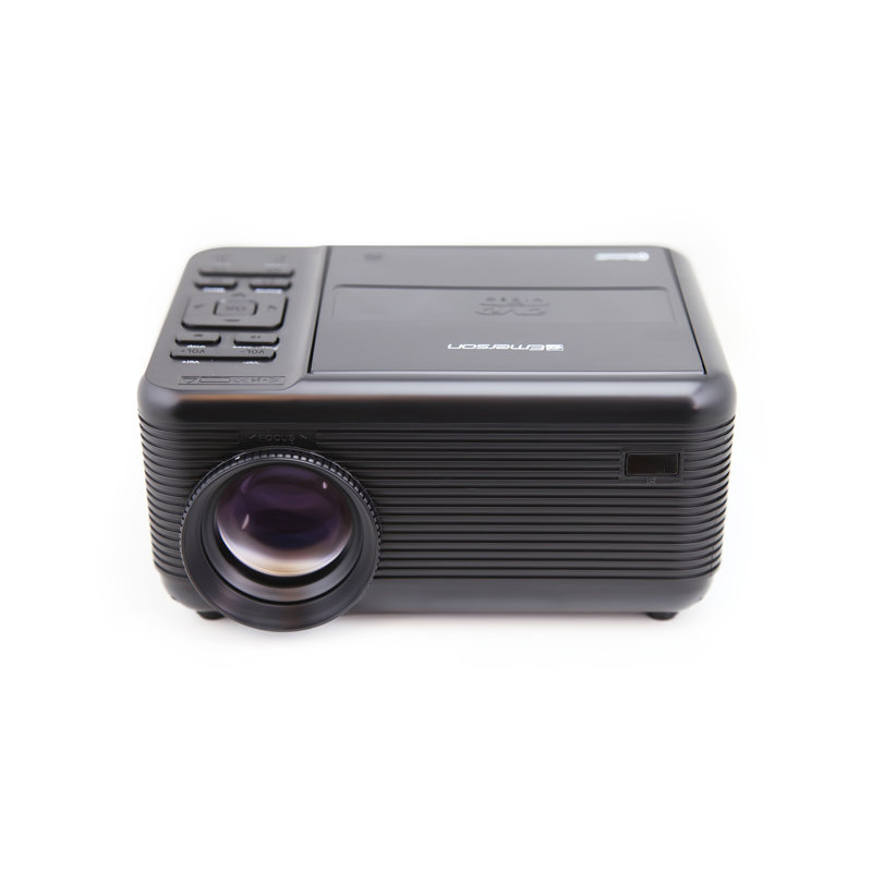 Lecteur DVD de cinéma maison 150 "avec écran de projection et étui de transport