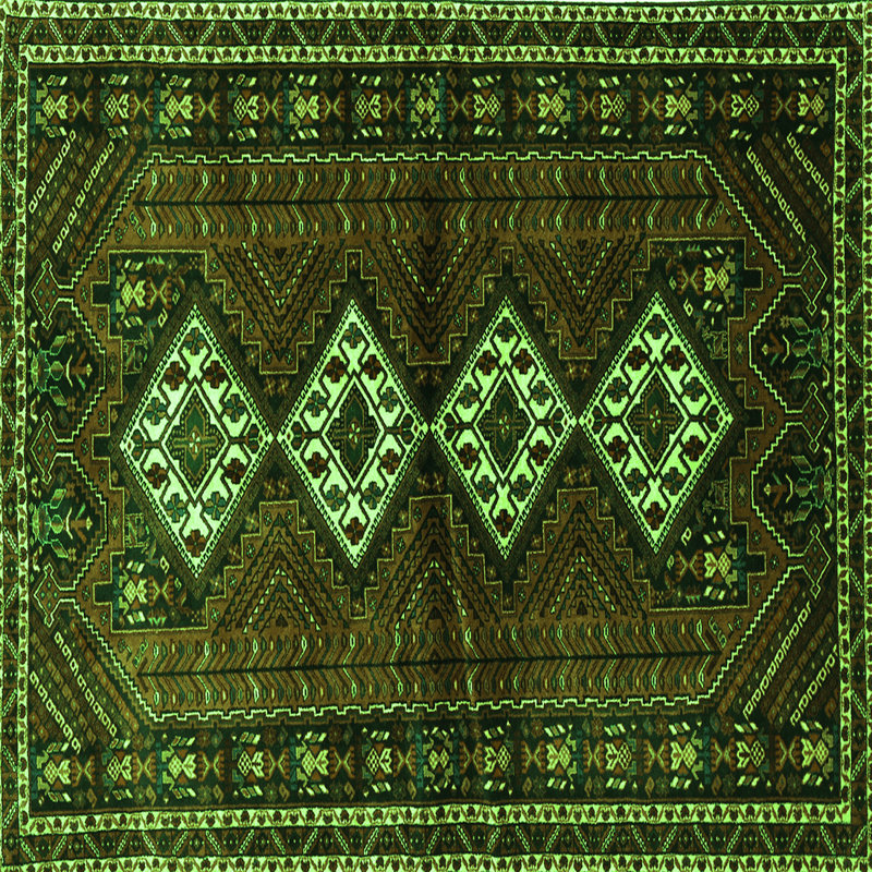 Performance Oriental Indoor Rug, Square 8'