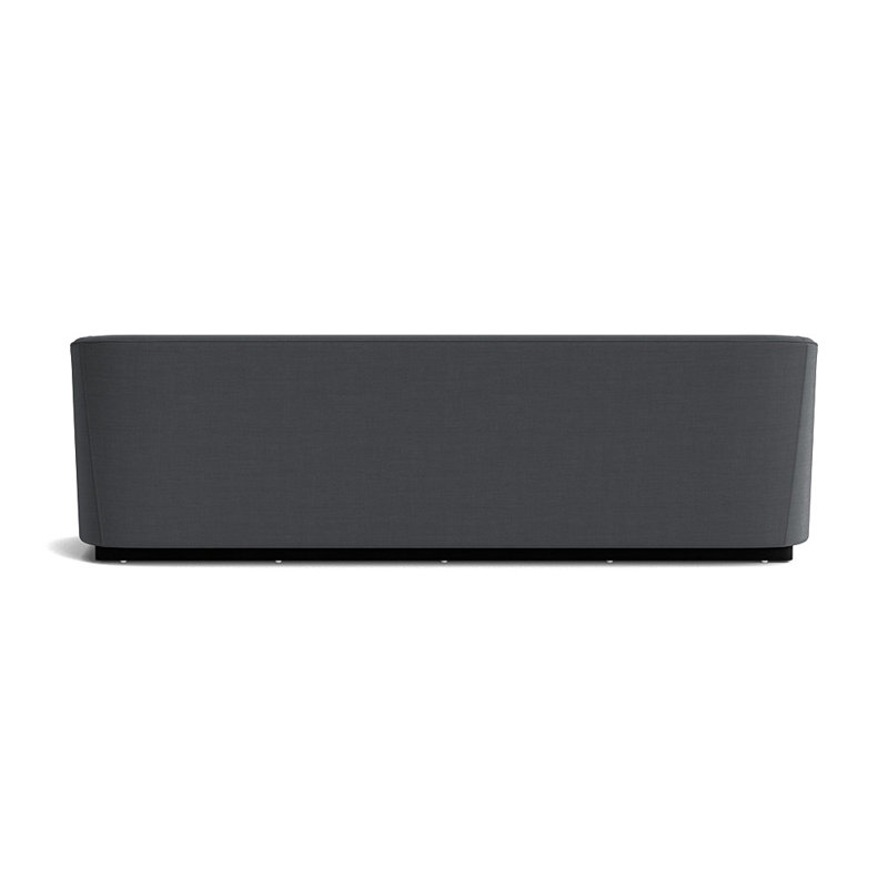 Canapé Cooper 96, H 29 po x l 96 po x P 35 po, Lin performance - gris anthracite, Noir