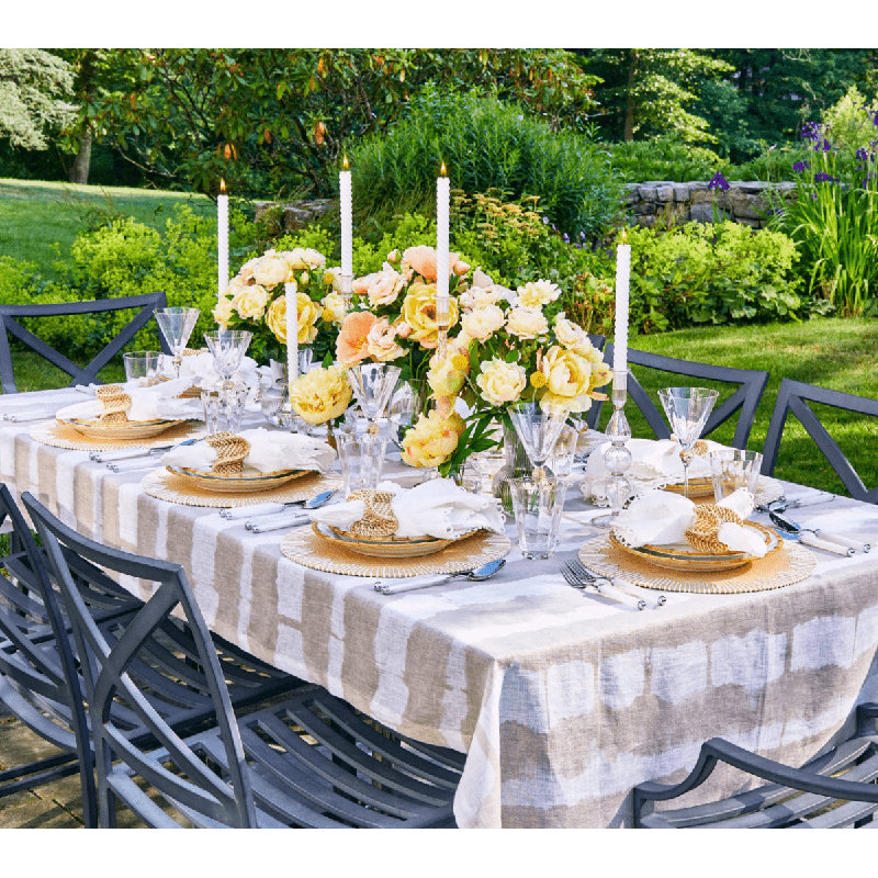 Dreamweaver Placemat, Natural/White
