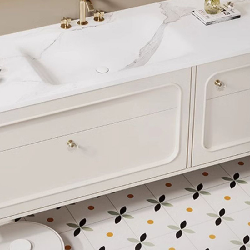 French elegant style bathroom cabinet