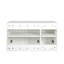 Armoire de rangement murale empilable avec tablettes et cloisons amovibles pour une organisation polyvalente-1479149509