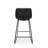 Modern Faux Leather Counter Stool With Low Back Sled Base Footrest-1530381981-1530381980