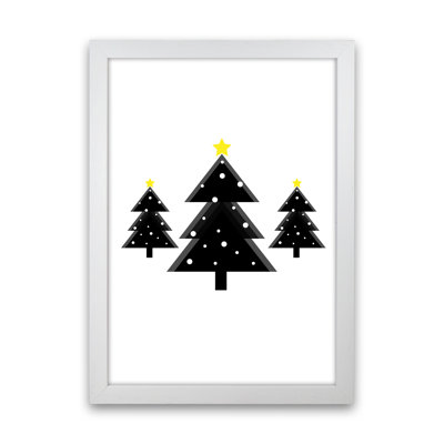 Christmas Trees - Single Picture Frame Print