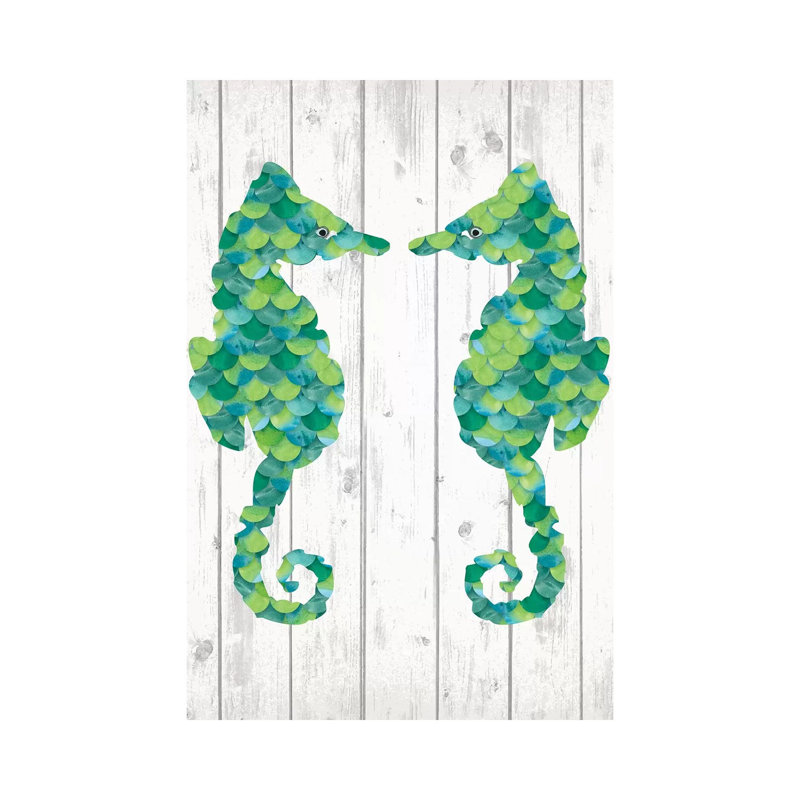 Seaglass Shore II 1 Piece Wrapped Canvas Wall Art, 101.6 cm H x 66.04 cm W x 1.91 cm D