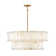 Simone 8 - Light Steel Dimmable Drum Chandelier
