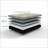 Mattresses, 8" Twin Firm Gel Comfort Mattress with Cooling &amp; Low Motion Transfer | Foam | Slate Gray-654601707-654601709
