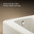 Villager 60" x 30" Alcove Soaking Cast Iron Bathtub-19194336-19194337