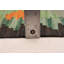 Tapis unique en orange 5 pi 9 po x 7 pi 10 po