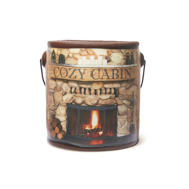 Cozy Cabin Scented Jar Candle