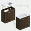 Ensemble de meuble-lavabo simple 30 po avec comptoir Adonia-898473146-898473093