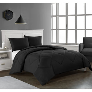 Logan Modern & Contemporary Box Stitch Geometric Shapes Comforter