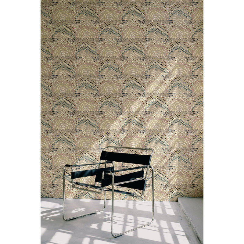 Jandaya Wallpaper, Faux Grasscloth, Non-pasted, Brown/Tan
