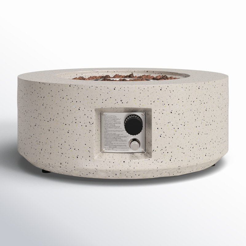 Round Magnesium Oxide Propane Smokeless Fire Pit