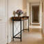 Table de canapé avec prise électrique, console, table de chevet