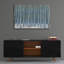  «Shimmering Birches C» par James Wiens, art mural en verre acrylique, 36 po x 24 po
