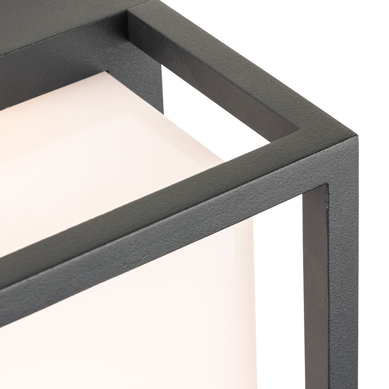 Graphite 24cm H Integrated LED Outdoor Sconce