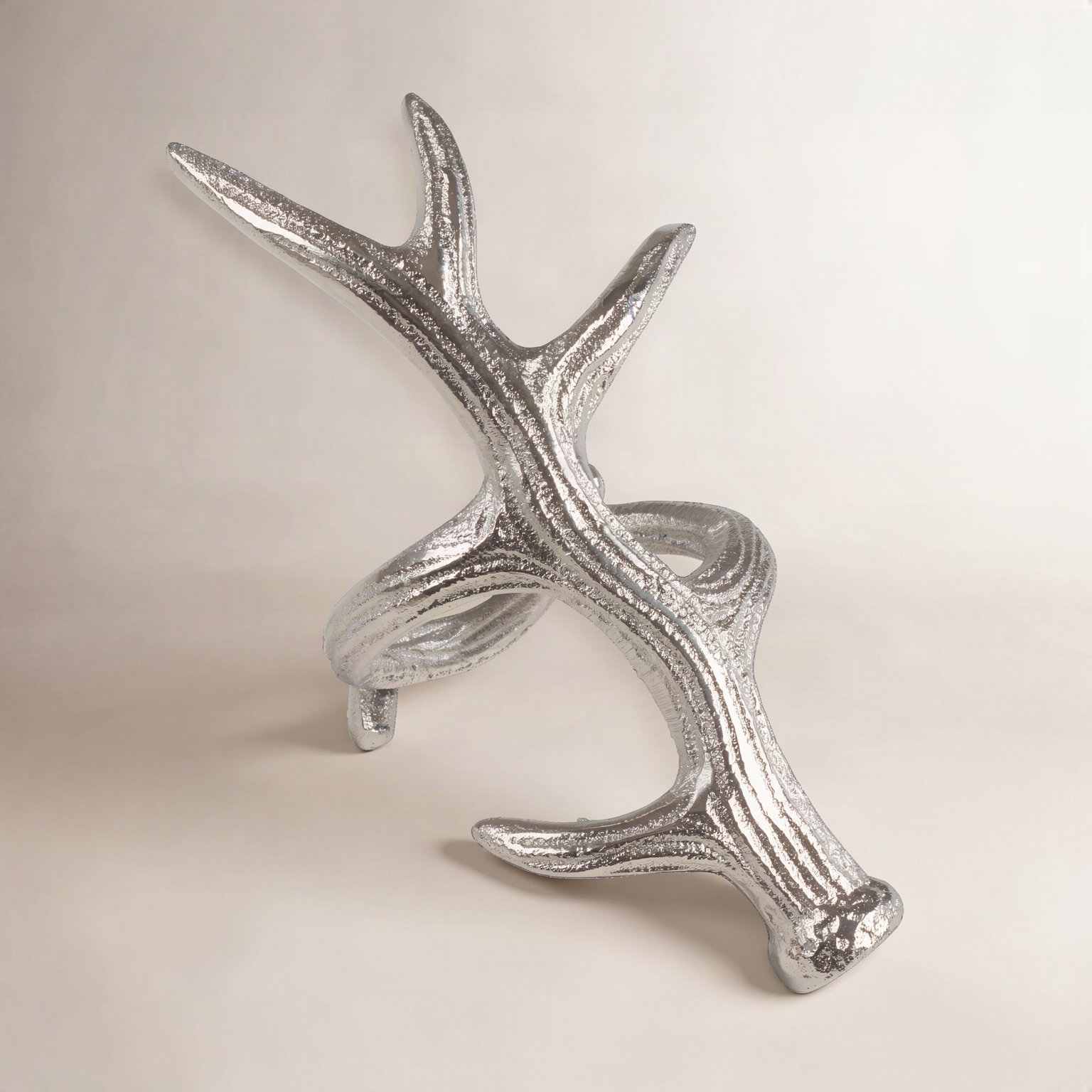 Aluminum Napkin Ring, Silver