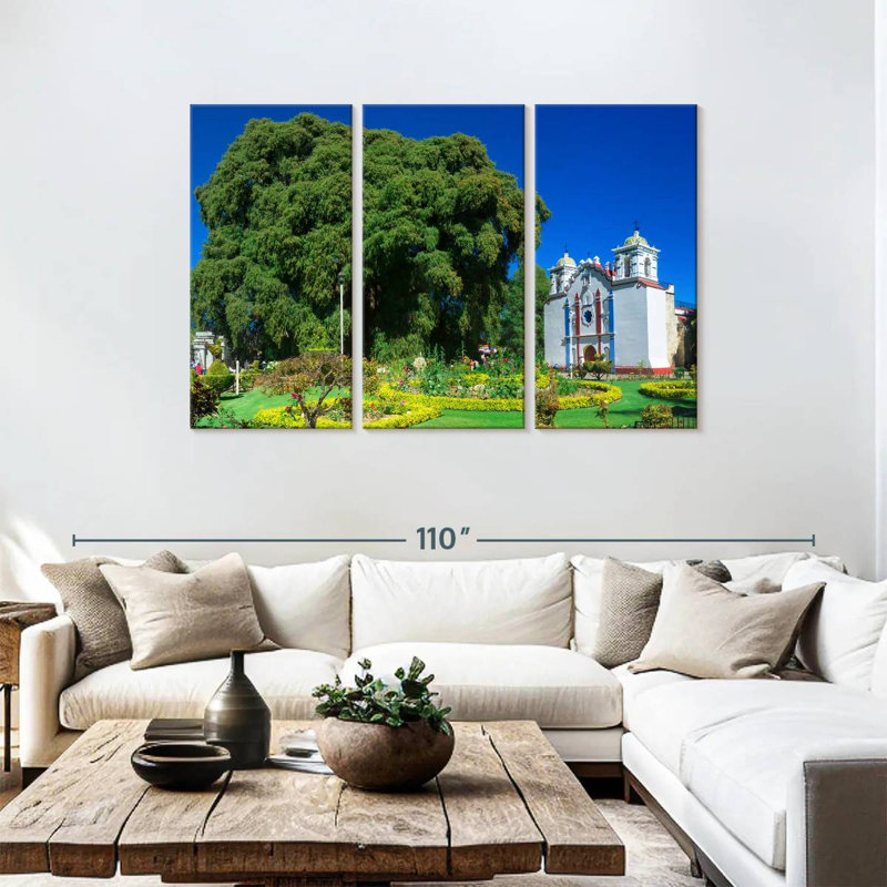 Adella Mexico's El Tule Tree, 48" H x 74" W