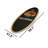 California Sunset Surfboard Accent Rug (Black)