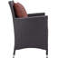Fauteuil d'extérieur Modway Convene-538340187