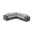 7-Piece Rattan Sectional Sofa Set With Cushions - Fully Assembled