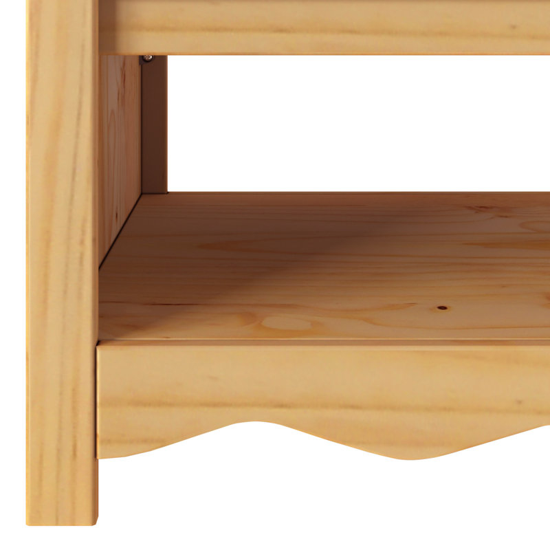 Coffee Table with Storage, Brown
