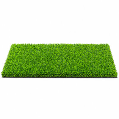 Tapis synthétique en gazon synthétique de 6,5 pi x 12 pi avec une hauteur de poils de 0,8 po