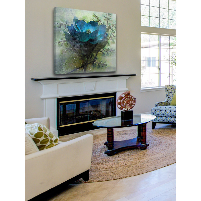 " Calm Blues " by Irena Orlov, 48" H x 48" W x 1.5" D