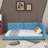 Upholstered Platform Bed With USB Ports-1055100811-1055100808
