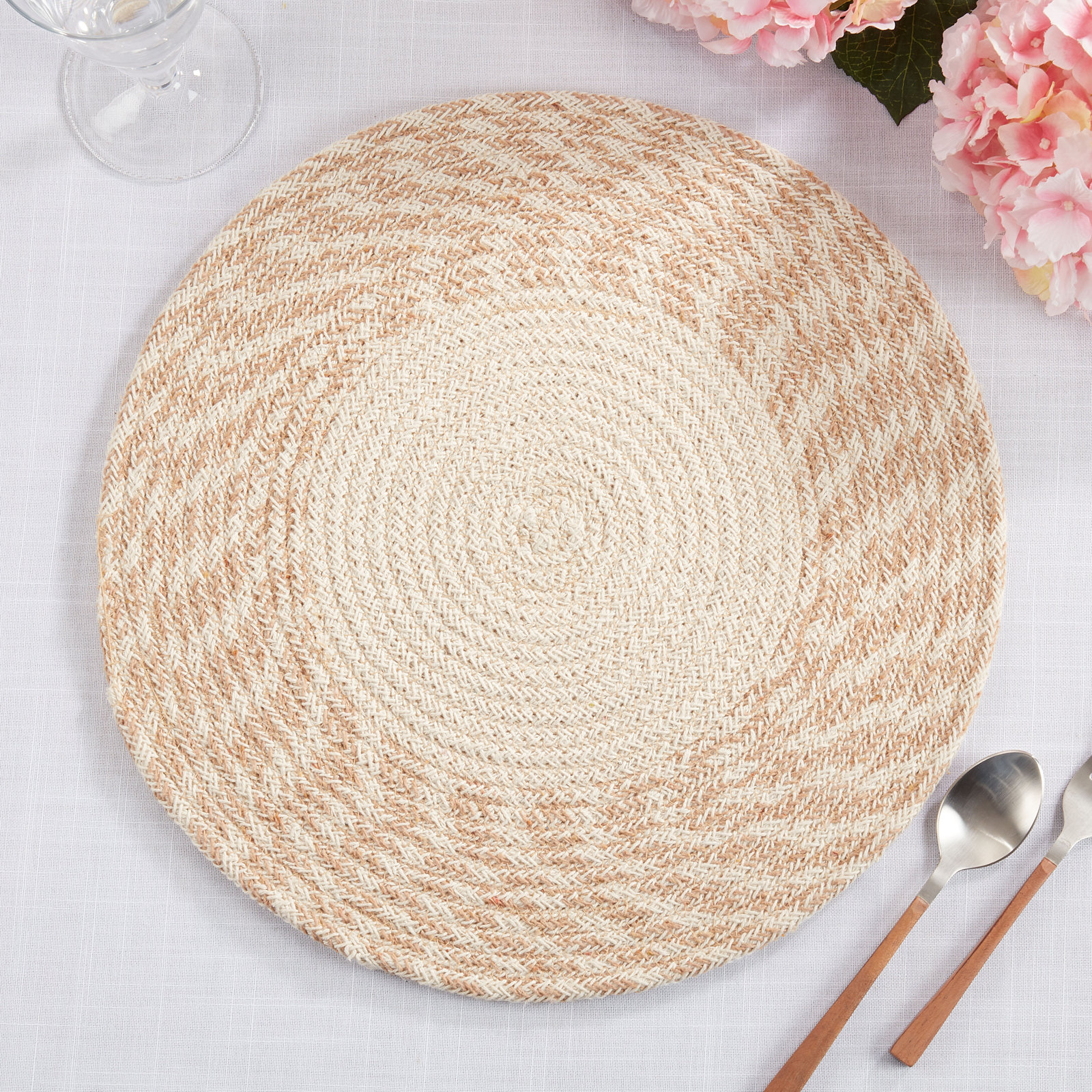 Owens Collection Owens Cotton Placemat, Natural