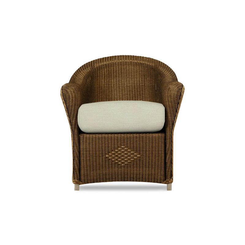 Reflections Outdoor Dining Armchair, Demo Oatmeal, Bark