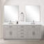 Meuble-lavabo double Shelter et miroirs 28 po-115766989-115766996-115766997