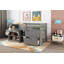 Lit simple avec tablettes Henadz-88065404