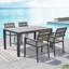 Chaise de patio empilable Adlan-67181801