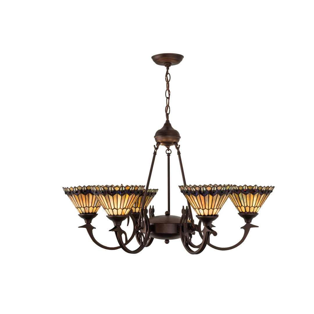 6 - Light Dimmable Classic / Traditional Chandelier Meyda Lighting