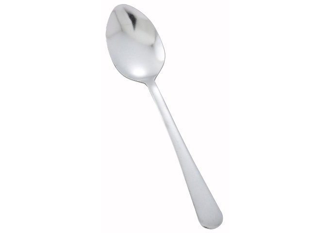Cuillère à soupe Windsor en acier inoxydable, poids standard, 8 po (paquet de 12)
