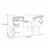 Multi-functional solid wood relief sideboard
