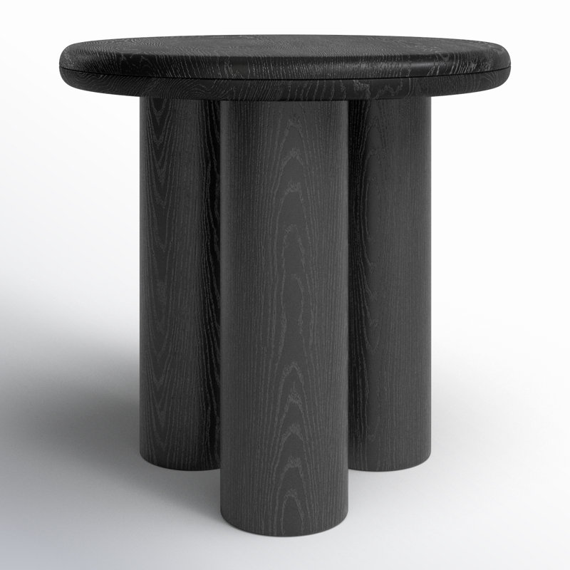 Hadi End Table, Black