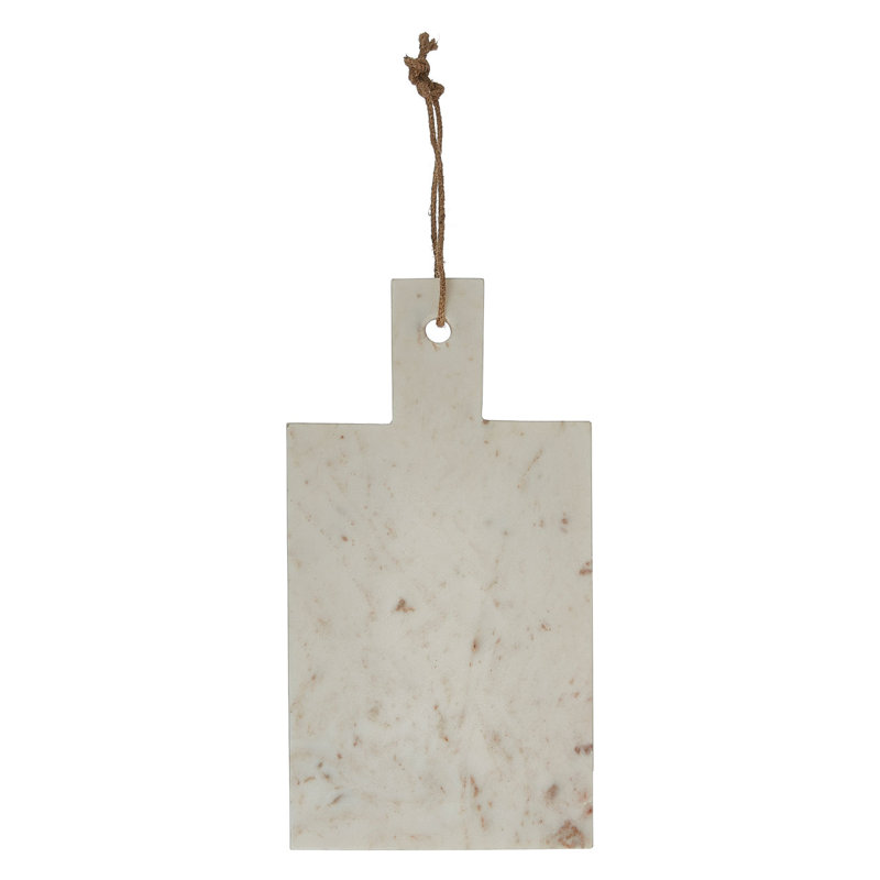 Harmond Marble Chopping Board, Cream, 30 cm W x 15 cm L
