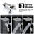 Dual Function Rainfall Shower Head With Swivel Extension Arm And Handheld Shower Spray