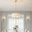 Grieco 4-Light Dimmable Drum Chandelier with Beaded Accents and Adjustable Height