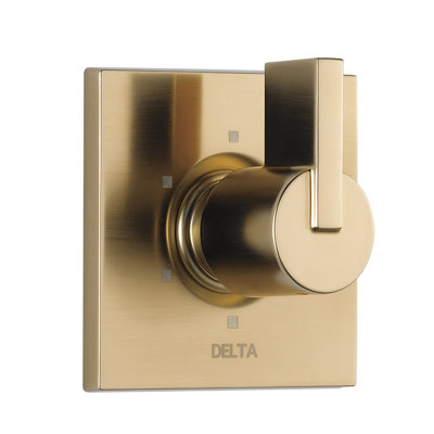 Vero Diverter Faucet Trim with Lever Handles