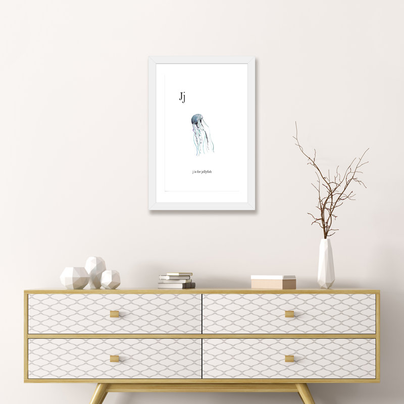 Animals, White Framed Paper, 32" H x 24" W x 1" D