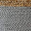 Hand Woven Wicker Laundry Hamper with Handles-105726299