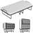  Twin Folding Bed with Mattress for Adults, Sturdy Metal Frame with CertiPUR-US Certified 4" Memory Foam Mattress & Bamboo Rayon Cover, Rollaway Bed - 75" x 38", Black-1476370657-1476370658