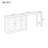 Innovative Sideboard that Effortlessly Converts into a Dining Table and Adjustable Pull-Out Top for Flexible Use,Suitable for Study,Entrance and Living Room-1154274284