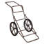 Chariot pliable de transport de charrette à bûches, capacité de charge de 500 lb