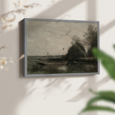 Paysages rétro-CD XXXV-impression encadrée - réaménageable