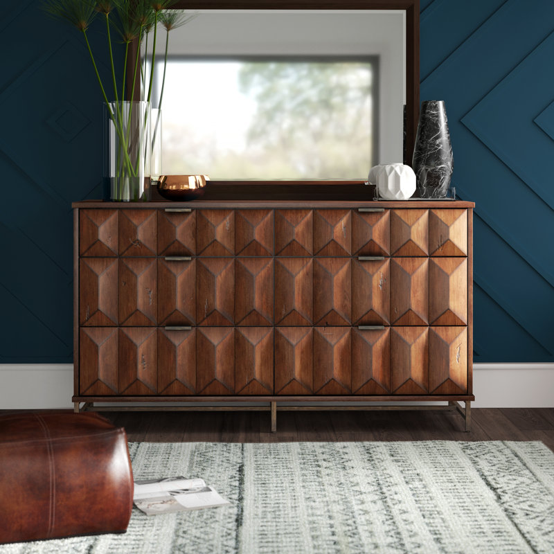 Commode double 6 tiroirs Dalhart